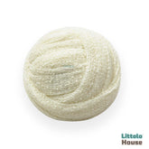 Knitted Stretch Wrap | Milky White